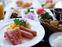 朝食バイキング