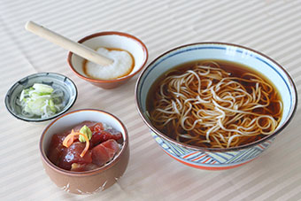 蕎麦御膳（温）