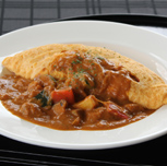 上州もち豚のキャベツメンチカツカレー