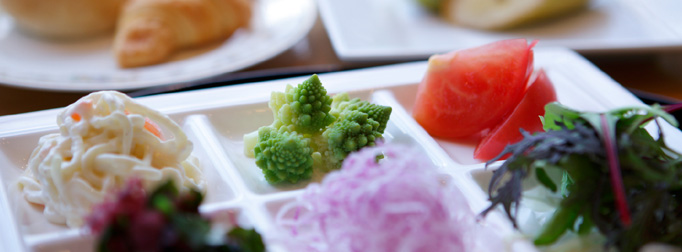 朝食バイキング