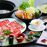 【オープニングウィーク】ご夕食「上州牛のしゃぶしゃぶ和膳」1泊2食