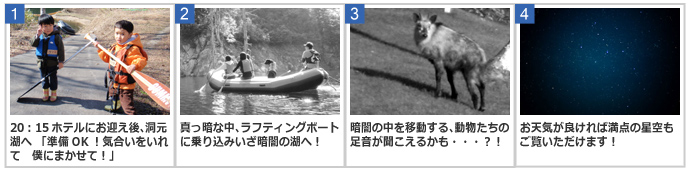 ナイトレイクラフティングの流れ