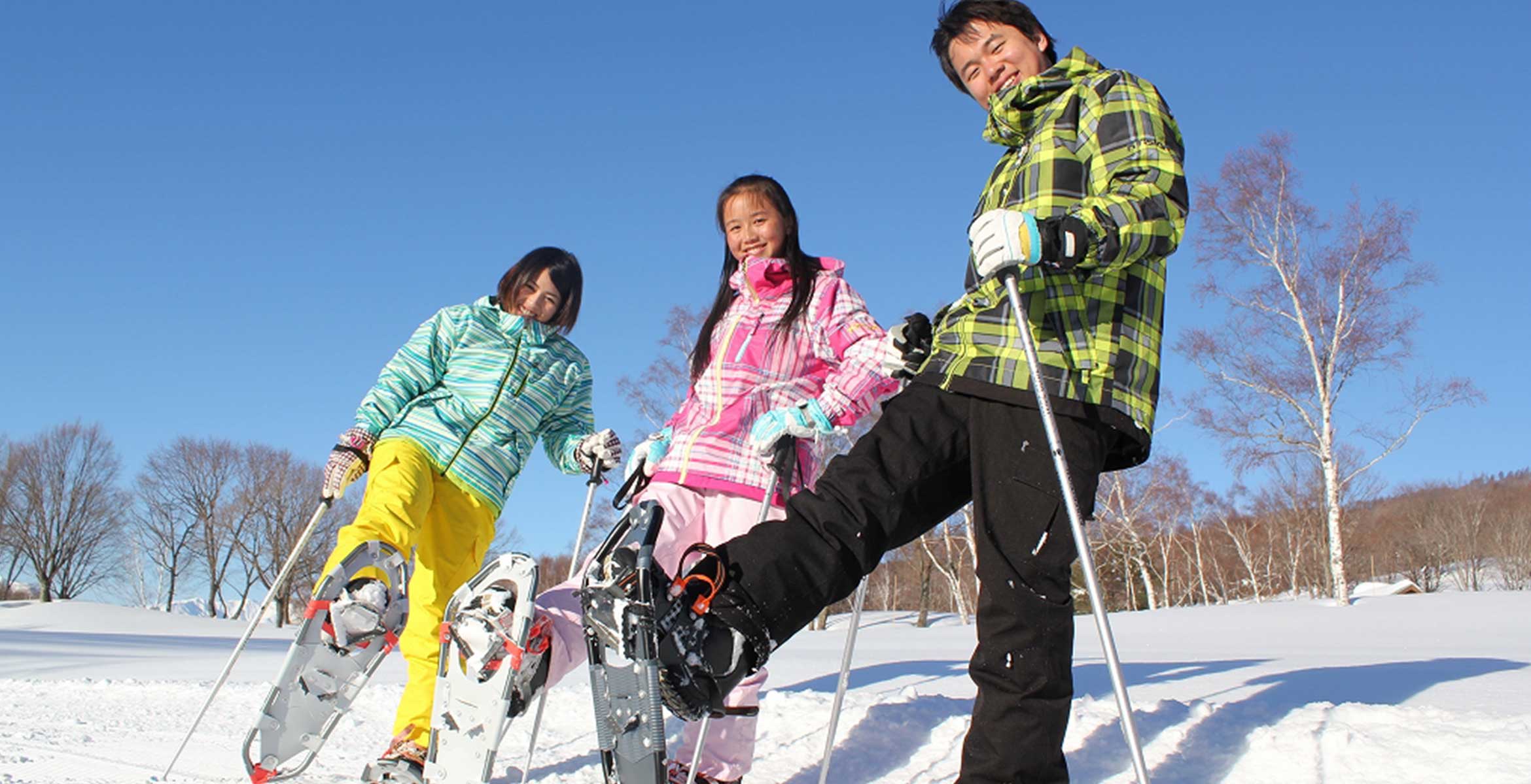 Snowshoeing