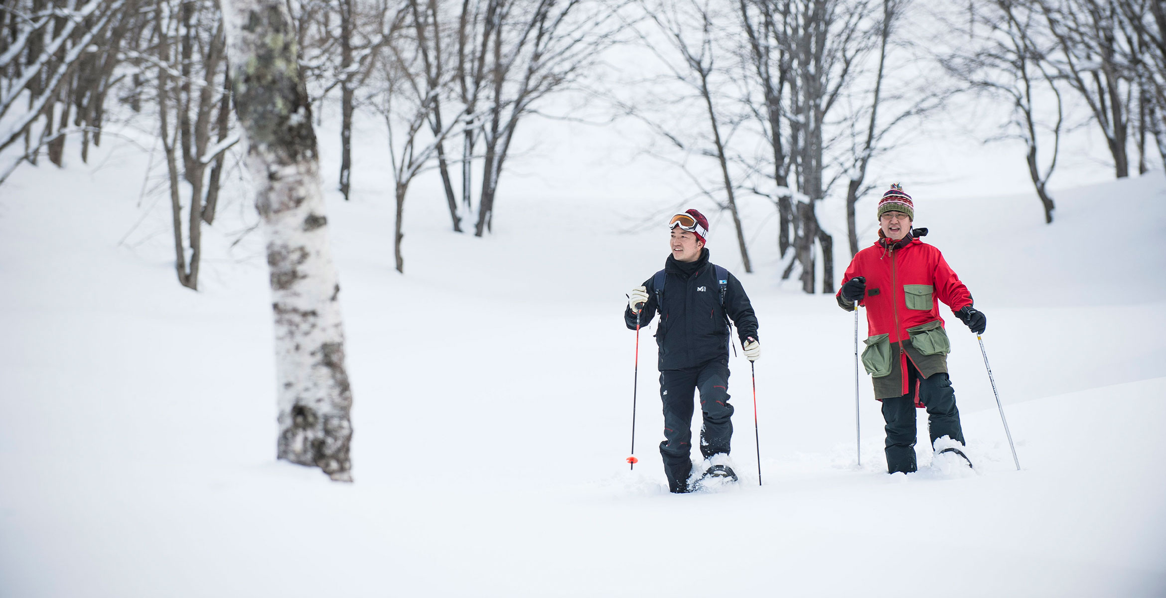 Snowshoeing