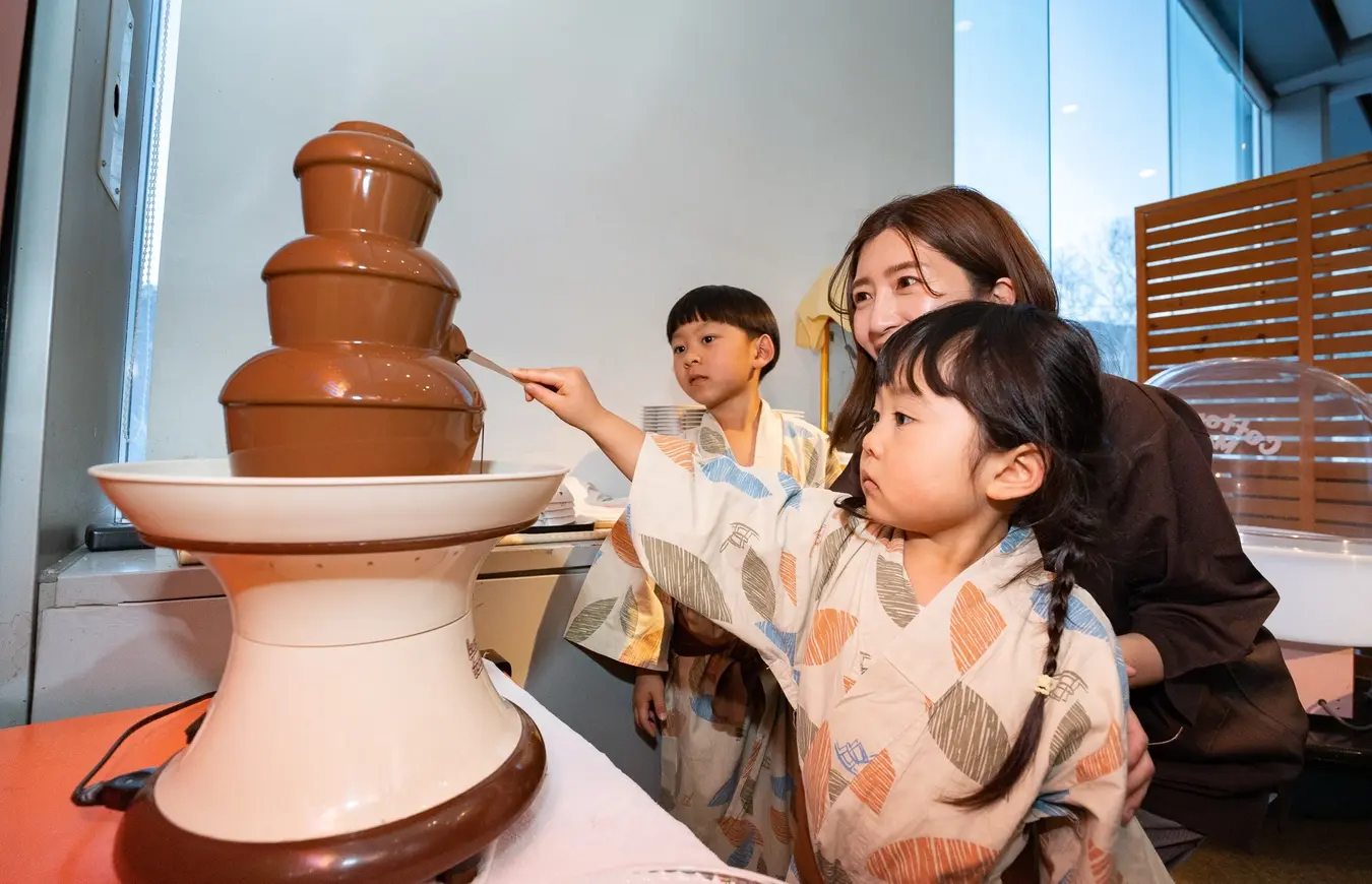 チョコレートファウンテン