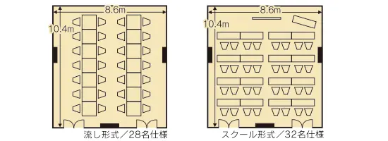 楓・桜 レイアウト図