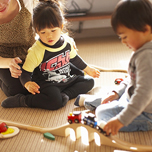 託児が充実!パパママも遊びたいなら、お子様安心の託児をご利用頂けます。お得な宿泊プランも登場!