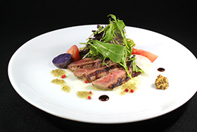 上州牛のサーロインステーキグリル