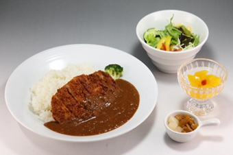 三元豚のカツカレーセット