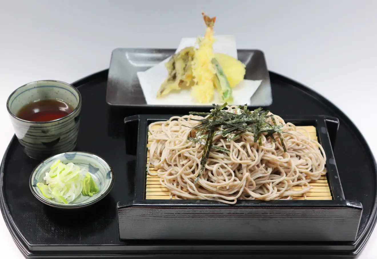 奥利根蕎麦セット（温・冷）