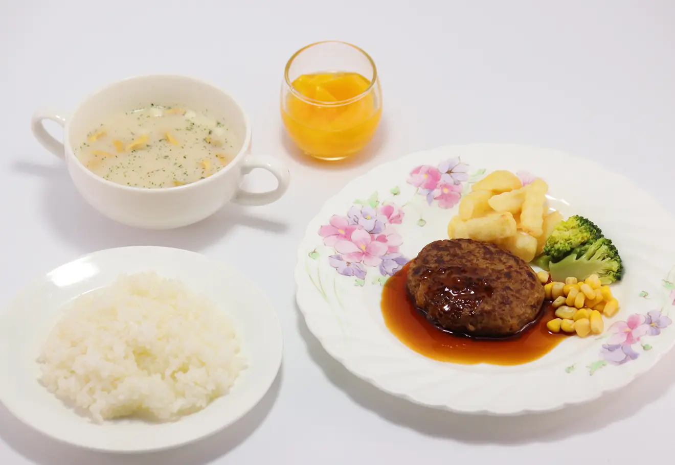 お子様ハンバーグセット