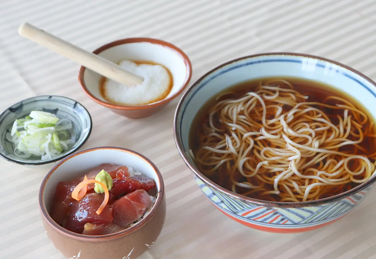 蕎麦御膳（温）