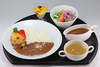 上州豚の南インドカレーセット