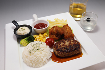 お子様ハンバーグセット