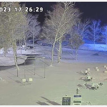 今週の初め、水上高原にもついに初雪が降りました❄️