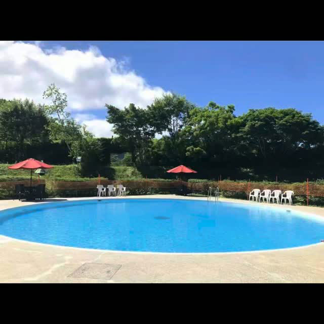 夏季限定の屋外温水プールが明日7/18よりオープン！