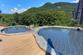 露天風呂 改修工事のご案内