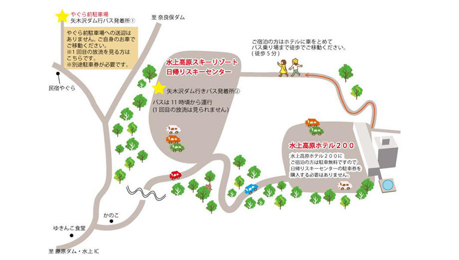 みなかみ３ダム春の点検大放流