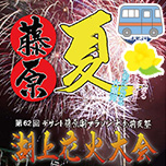 藤原湖花火大会(第61回デサント藤原湖マラソン前夜祭)