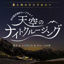 天空のナイトクルージング