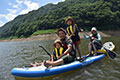 【SUP】4歳からOK！1泊2食+翌日サップ★湖面で遊ぶ人気のアクティビティに挑戦！