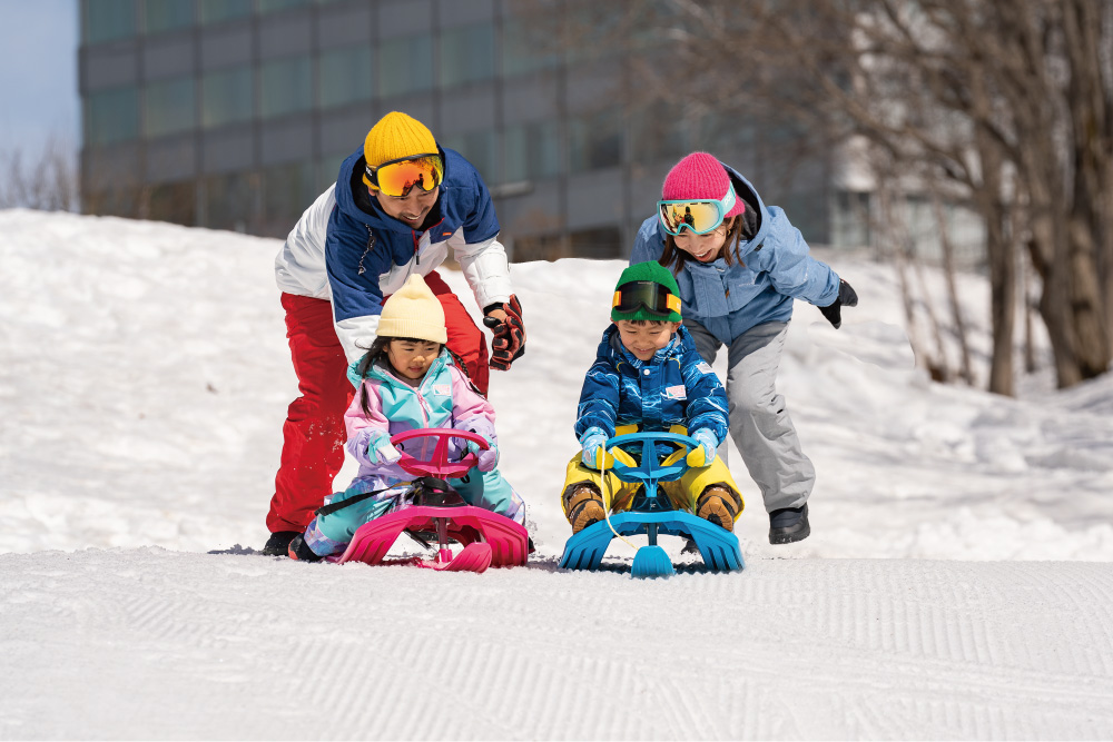 【キッズパーク券付】家族みんなで最高の雪遊びを楽しもう！★1泊2食夕食バイキング